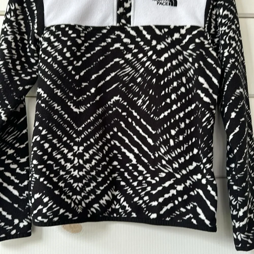 The North Face Kids Glacier Quater Snap Pullover Fleece Medium